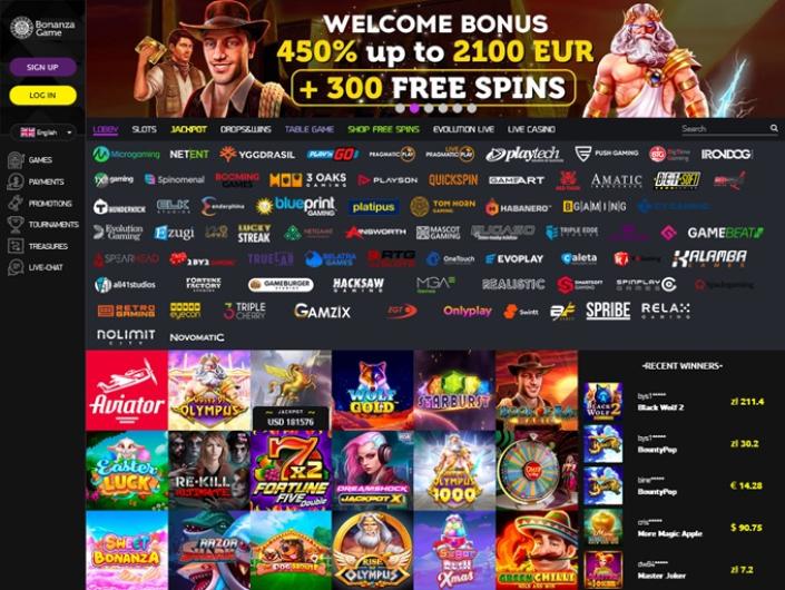 Bonanza Game - Poznaj fascynujący świat gier online